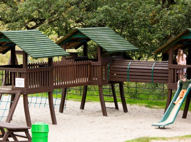 The children's play area